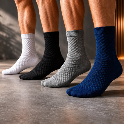 Sockeo™ | Les chaussettes mi-hautes en fibre de bambou