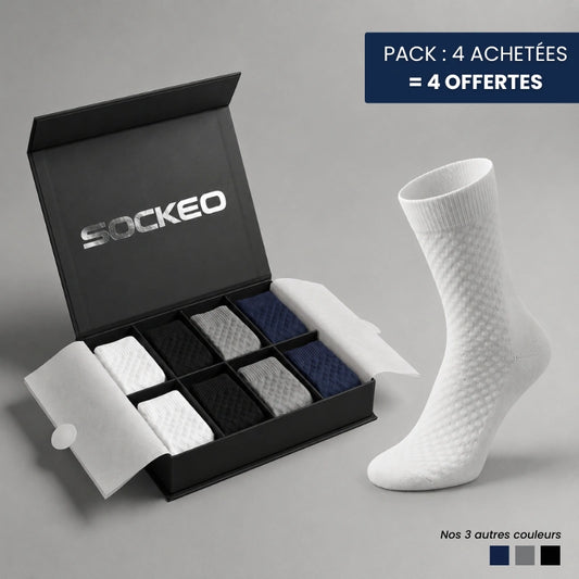 Sockeo™ | Les chaussettes mi-hautes en fibre de bambou